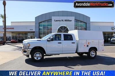 New 2024 Ram 3500 Tradesman Crew Cab 4WD, 8' 2" Reading Classic II Steel Service Truck for sale #ADRB240639 - photo 1