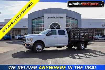 2024 Ram 3500 Crew Cab DRW 4WD, Reading Steel Stake Bed #ADRF240017 - photo 1
