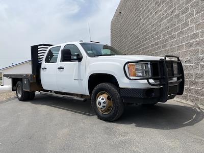Used 2012 GMC Sierra 3500 Work Truck Crew Cab 4x4, Flatbed Truck for sale #322907A - photo 1