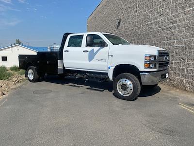 2023 Chevrolet Silverado 5500 Crew Cab DRW 4x4, Knapheide PGTD Gooseneck Flatbed Truck for sale #PH777353 - photo 1