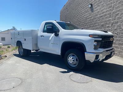 New 2024 Chevrolet Silverado 3500 Work Truck Regular Cab 4x4, 9' Knapheide Steel Service Body Service Truck for sale #RF279242 - photo 1