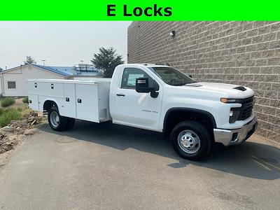 New 2024 Chevrolet Silverado 3500 Work Truck Regular Cab 4x4, 11' Knapheide Steel Service Body Service Truck for sale #RF279737 - photo 1