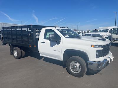 New 2024 Chevrolet Silverado 3500 Work Truck Regular Cab 4x4, Knapheide Value-Master X Stake Bed for sale #RF279899 - photo 1