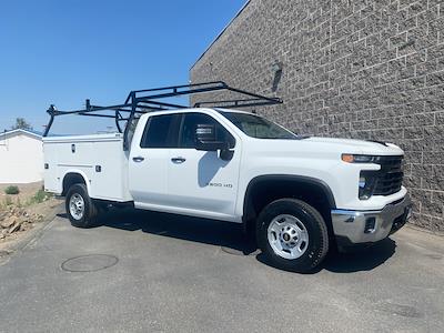 New 2024 Chevrolet Silverado 2500 Work Truck Double Cab 4x4, Knapheide Steel Service Truck Cab Chassis for sale #RF281141 - photo 1