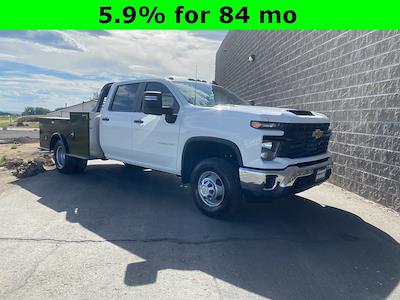 New 2024 Chevrolet Silverado 3500 Work Truck Crew Cab 4x4, CM Truck Beds HS Model Hauler Body for sale #RF381102 - photo 1