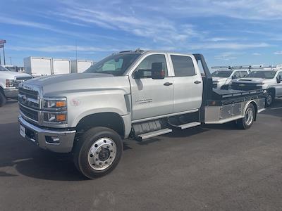 2024 Chevrolet Silverado 5500 Crew Cab DRW 4x4, Hillsboro STA 1000 Hybrid Flatbed Truck for sale #RH572747 - photo 1