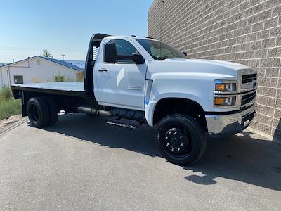 New 2024 Chevrolet Silverado 5500 Work Truck Regular Cab 4x4, 11' 6" Knapheide PGTB Utility Gooseneck Flatbed Truck for sale #RH586539 - photo 1