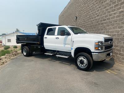 New 2024 Chevrolet Silverado 5500 Work Truck Regular Cab 4x4, Monroe Truck Equipment MTE-Zee Dump Truck for sale #RH651782 - photo 1