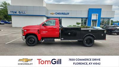 New 2023 Chevrolet Silverado 4500 Work Truck Regular Cab 4x2, 11' 4" CM Truck Beds TM Deluxe Flatbed Truck for sale #33072N - photo 1