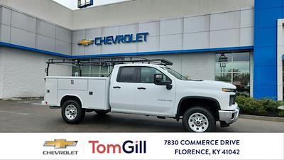 New 2024 Chevrolet Silverado 3500 Work Truck Double Cab 4x2, 8' Reading Classic II Steel Service Truck for sale #34396N - photo 1