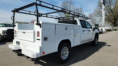 New 2024 Chevrolet Silverado 3500 Work Truck Double Cab 4x2, 8' Reading Classic II Steel Service Truck for sale #34396N - photo 2