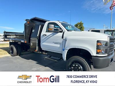 2024 Chevrolet Silverado 5500 Regular Cab DRW 4x4, Crysteel E-Tipper Dump Truck for sale #34430N - photo 1