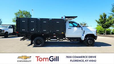 2024 Chevrolet Silverado 5500 Regular Cab DRW 4x4, Riechers Truck Bodies & Equipment Co. Steel Stake Body Landscape Dump for sale #34448N - photo 1