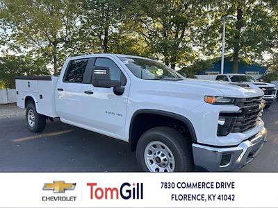 New 2024 Chevrolet Silverado 3500 Work Truck Crew Cab 4x4, 8' Knapheide Steel Service Body Service Truck for sale #34890N - photo 1