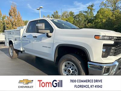 New 2024 Chevrolet Silverado 3500 Work Truck Double Cab 4x2, 8' Knapheide Steel Service Body Service Truck for sale #34967N - photo 1