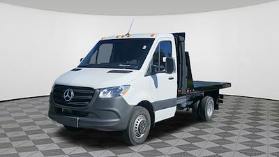 New 2024 Mercedes-Benz Sprinter 4500 Standard Cab Standard Roof RWD, 12' 5" Knapheide Value-Master X Flatbed Truck for sale #371843 - photo 1