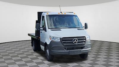 New 2024 Mercedes-Benz Sprinter 4500 Standard Cab Standard Roof RWD, 12' 5" Knapheide Value-Master X Flatbed Truck for sale #371860 - photo 1