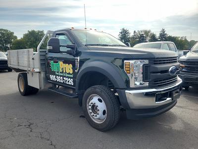 Used 2019 Ford F-550 XL Regular Cab 4WD, Flatbed Truck for sale #HDJ0810A - photo 1