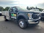 Used 2019 Ford F-550 XL Regular Cab 4WD, Flatbed Truck for sale #HDJ0810A - photo 1