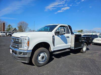 New 2024 Ford F-350 XL Regular Cab 4WD, 9' 4" CM Truck Beds TM Deluxe Flatbed Truck for sale #137324 - photo 1