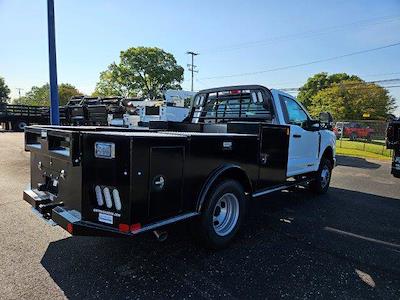 New 2024 Ford F-350 XL Regular Cab 4WD, 9' 4" CM Truck Beds TM Deluxe Flatbed Truck for sale #157924 - photo 2