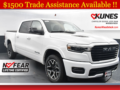 New 2025 Ram 1500 Laramie Crew Cab 4x4, Pickup for sale #16T2447 - photo 1