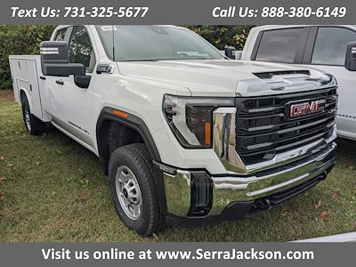 New 2025 GMC Sierra 2500 Pro Double Cab 4WD, 8' 2" Reading SL Service Body Service Truck for sale #25T36188 - photo 1