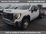 New 2025 GMC Sierra 3500 Pro Crew Cab RWD, 9' 4" CM Truck Beds SK Model Flatbed Truck for sale #25T36504 - photo 1