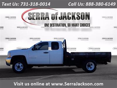 Used 2008 Chevrolet Silverado 3500 Work Truck Extended Cab 4x4, Flatbed Truck for sale #0T28587A - photo 1