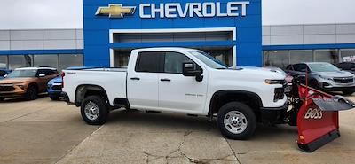 New 2024 Chevrolet Silverado 2500 Work Truck Double Cab 4x4, BOSS DXT Plows Plow Truck for sale #2741 - photo 1