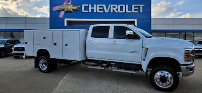 New 2024 Chevrolet Silverado 5500 LT Crew Cab 4x4, Reading Classic II Aluminum Service Truck for sale #2909 - photo 1