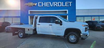 2024 Chevrolet Silverado 3500 Crew Cab 4x4, Knapheide Aluminum PGTB Flatbed Truck for sale #2929 - photo 1