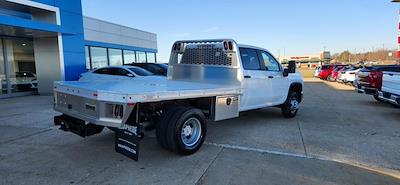 2024 Chevrolet Silverado 3500 Crew Cab 4x4, Knapheide Aluminum PGTB Flatbed Truck for sale #2929 - photo 2