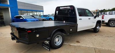 New 2024 Chevrolet Silverado 3500 Work Truck Crew Cab 4x4, 9' 10" Knapheide PGTC Gooseneck Flatbed Truck for sale #3008 - photo 2