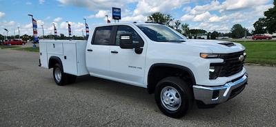 New 2024 Chevrolet Silverado 3500 Work Truck Crew Cab 4x4, 9' Monroe Truck Equipment ServicePRO™ Service Truck for sale #3021 - photo 1