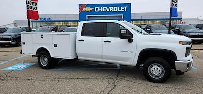 New 2024 Chevrolet Silverado 3500 Work Truck Crew Cab 4x4, 9' 1" Knapheide Aluminum Service Body Service Truck for sale #3063 - photo 1