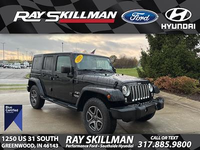 Used 2017 Jeep Wrangler Unlimited Sahara 4x4, SUV for sale #IJ1516A - photo 1