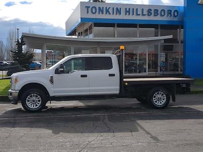 2018 Ford F-350 Crew Cab SRW 4x4, Flatbed Truck for sale #B76675 - photo 1