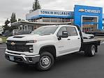 2024 Chevrolet Silverado 3500 Crew Cab 4x4, Knapheide PGTB Utility Gooseneck Flatbed Truck for sale #RF451074 - photo 3