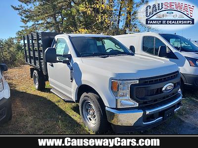 New 2022 Ford F-350 XL Regular Cab 4x2, 8' John Guire Supply Stake Bed for sale #F21251 - photo 1