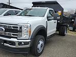 New 2023 Ford F-550 XL Regular Cab 4x4, 11' Crysteel E-Tipper Dump Truck for sale #F31103 - photo 1
