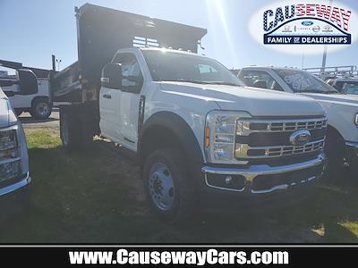 2024 Ford F-550 Regular Cab DRW 4x4, Dejana Truck & Utility Equipment DynaPro Dump Body Dump Truck for sale #F40150 - photo 1