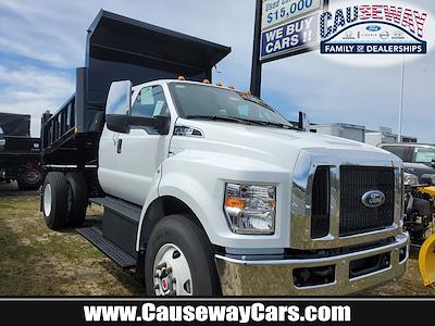 New 2024 Ford F-650 Base Super Cab 4x2, 10' Rugby Titan Dump Truck for sale #F40156 - photo 1