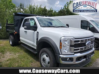 New 2024 Ford F-550 XL Super Cab 4x4, Dejana Truck & Utility Equipment DynaPro Dump Body Dump Truck for sale #F40287 - photo 1