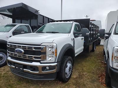 New 2024 Ford F-550 XL Regular Cab 4x2, 14' South Jersey Truck Bodies Flatbed for sale #F40300 - photo 1