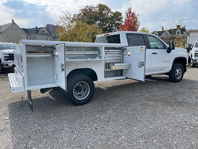 New 2024 Chevrolet Silverado 3500 Work Truck Crew Cab 4WD, 9' Reading Classic II Aluminum Service Truck for sale #24-9576 - photo 1