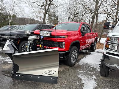 New 2025 Chevrolet Silverado 2500 Custom Crew Cab 4WD, Fisher Snowplow Plow Truck for sale #CS1738 - photo 1