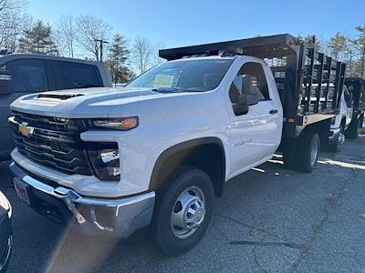 2024 Chevrolet Silverado 3500 Regular Cab 4WD, Stake Bed for sale #R1358 - photo 1