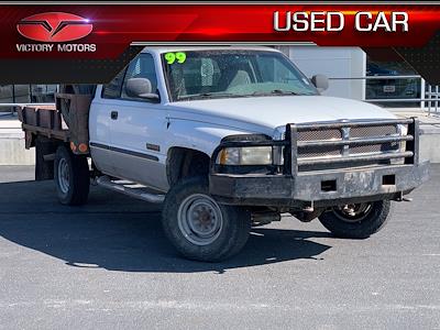 Used 1999 Dodge Ram 2500 Extended Cab 4x4, Flatbed Truck for sale #AT1285 - photo 1