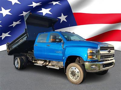 New 2024 Chevrolet Silverado 6500 LT Crew Cab 4WD, Godwin 150U Dump Truck for sale #RH403317 - photo 1